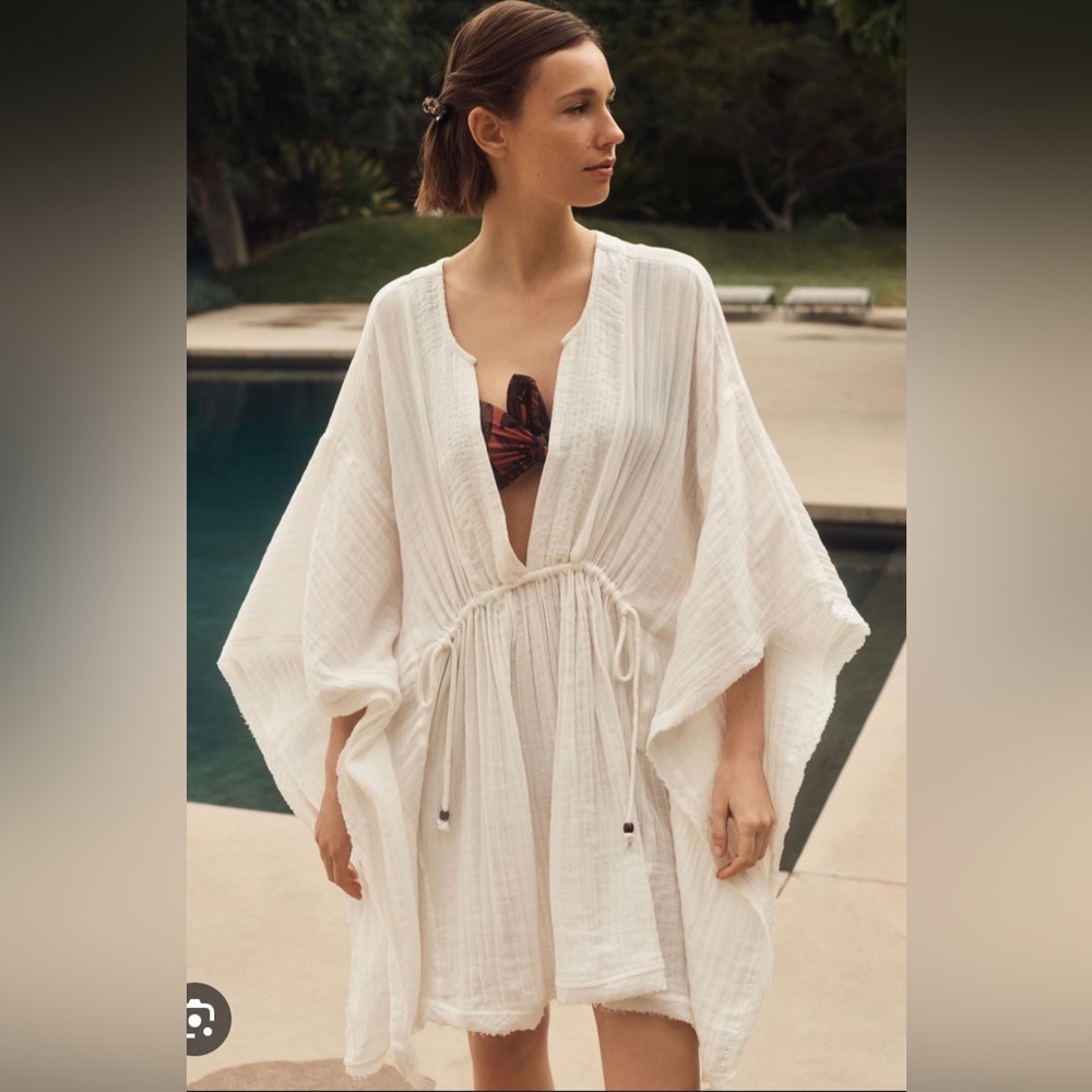 Anthropologie Pintuck Tunic Cover-Up